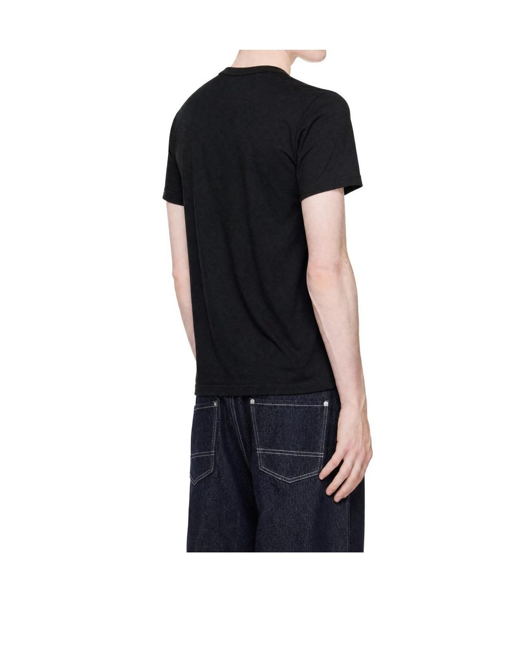 Comme des Garçons Black Short-Sleeved T-Shirt for men