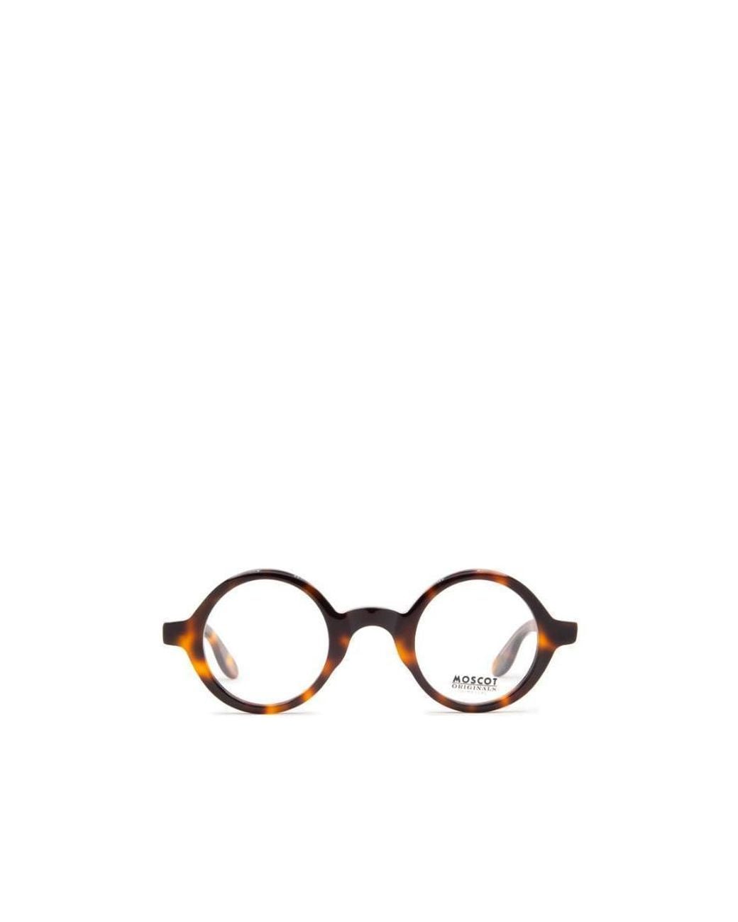 Moscot White Zolman Glasses for men