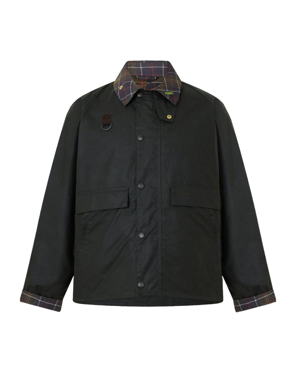 Barbour Black Waxed Utility Jacket for men