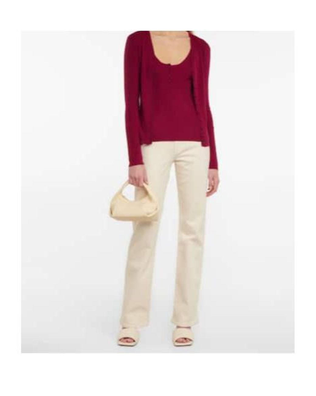 Altuzarra Red Knitted Vest