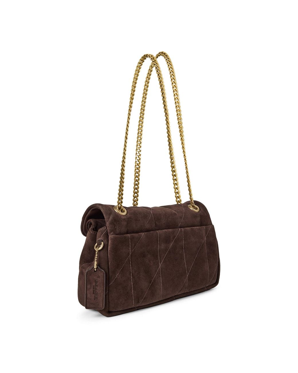 COACH Brown Quilted Tabby 26 Shoulder Bag