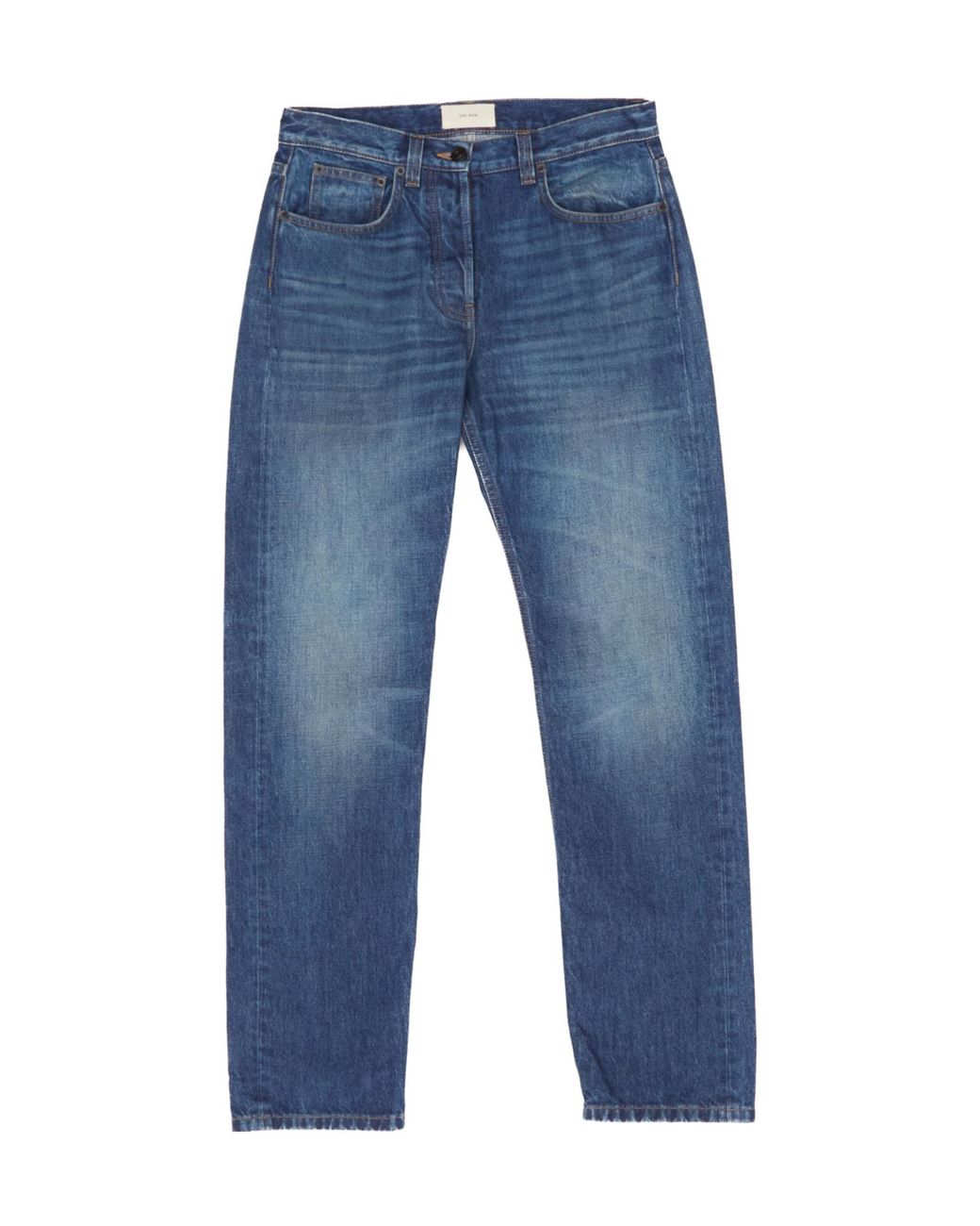The Row Blue Daciana Straight-Leg Jeans