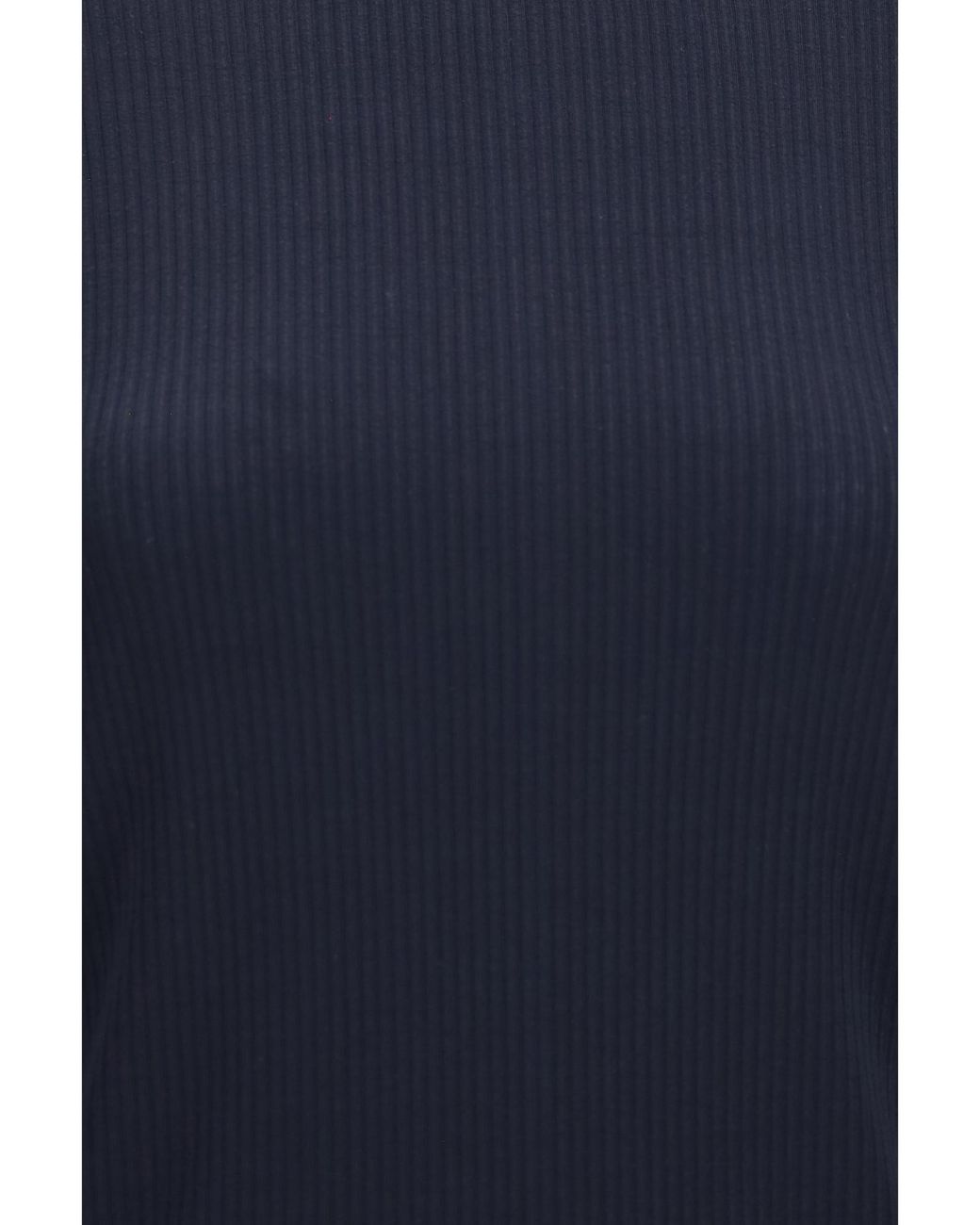 Max Mara Black Salmone Ribbed-Knit Crewneck Top