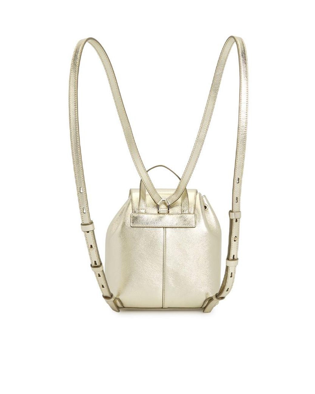 Ferragamo White Mini Backpack
