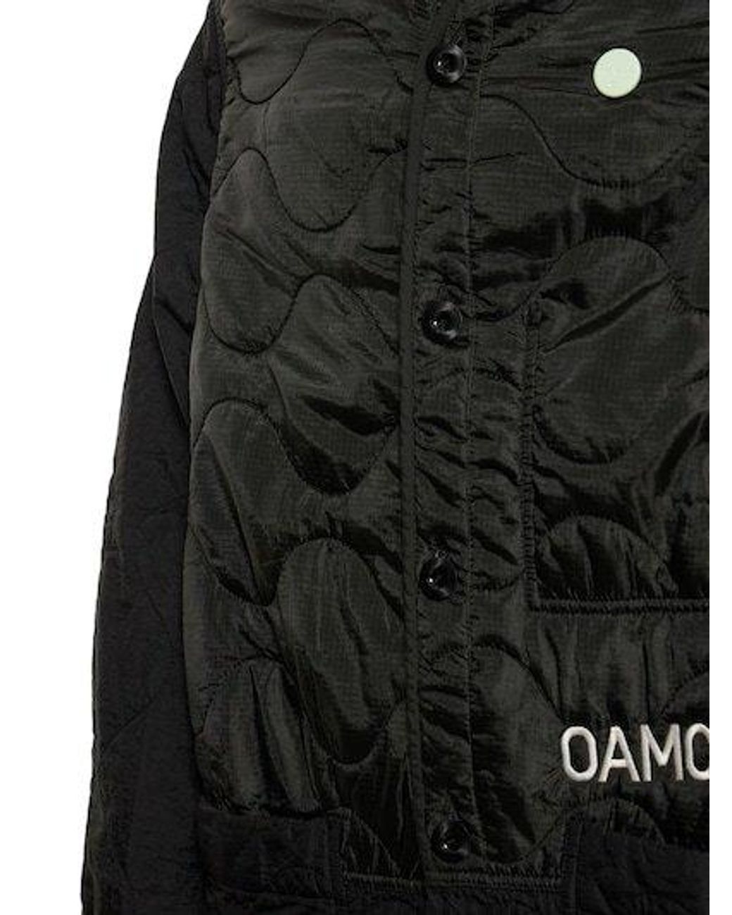 OAMC Black Re:Work Long Lined Jacket for men