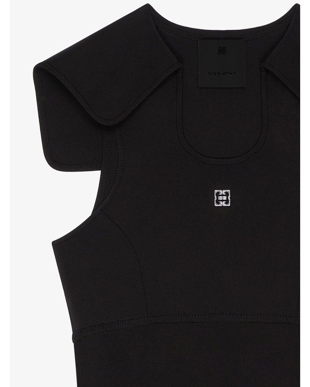 Givenchy Black Sailor-Collar Dress