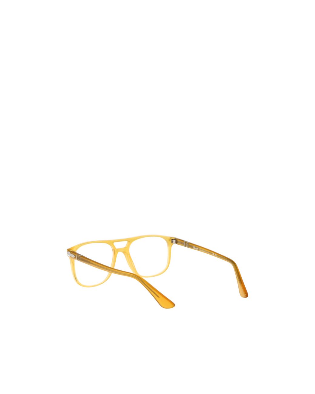 Persol Metallic Greta Pilot Frame Glasses for men