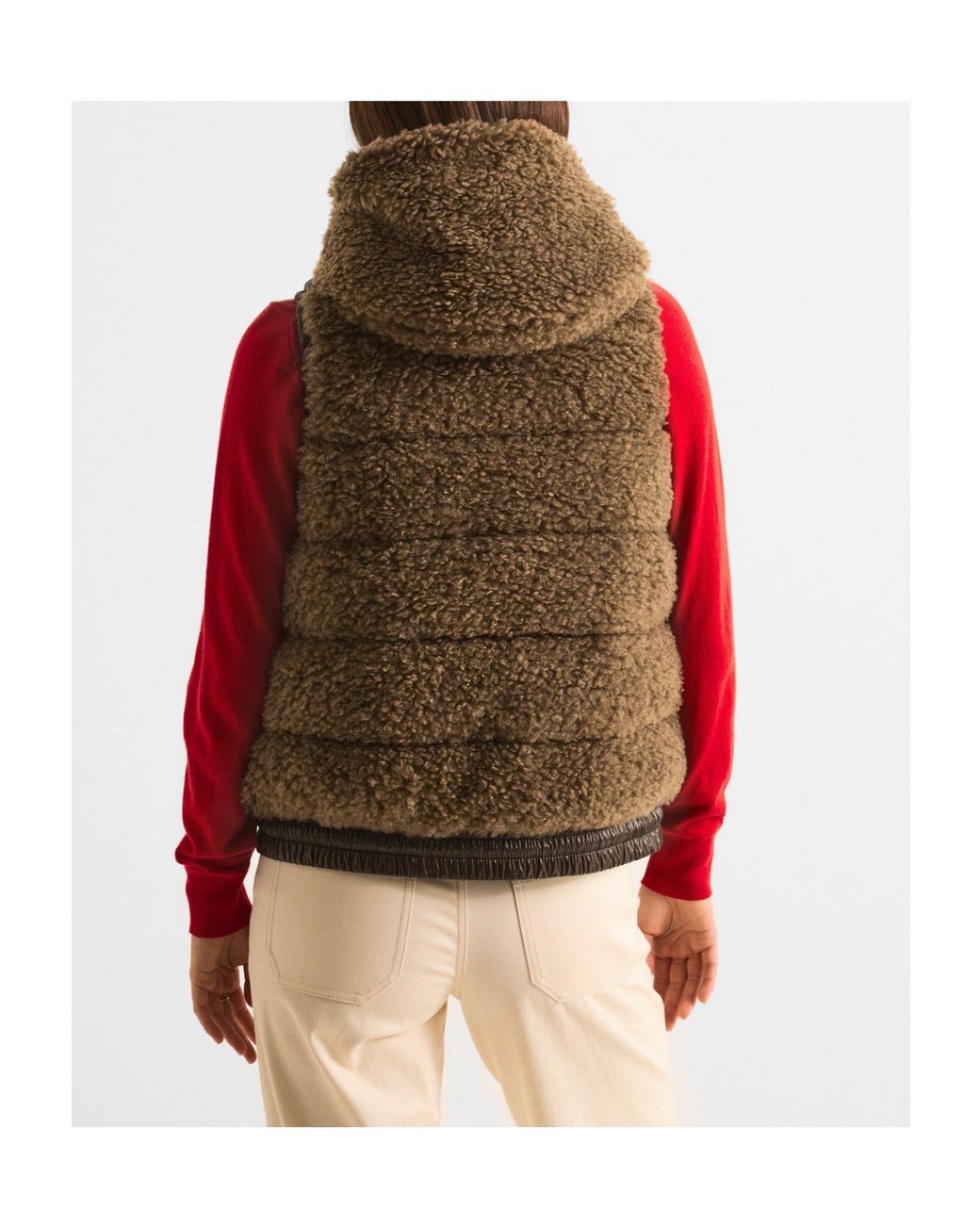 Moncler Natural Teddy Vest