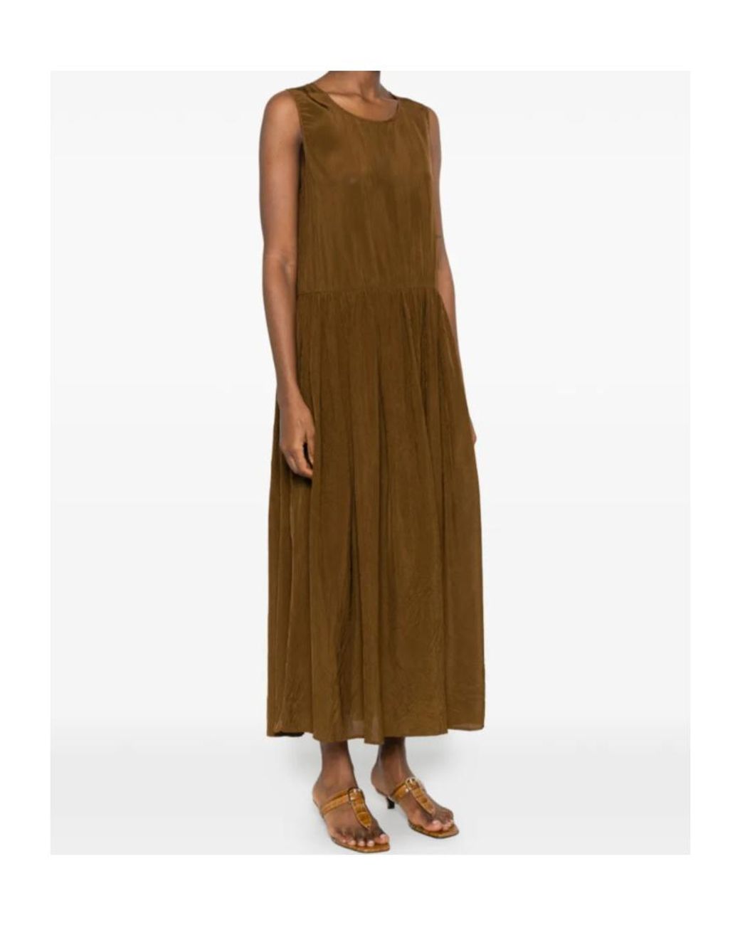 Uma Wang Natural Sleeveless Dress
