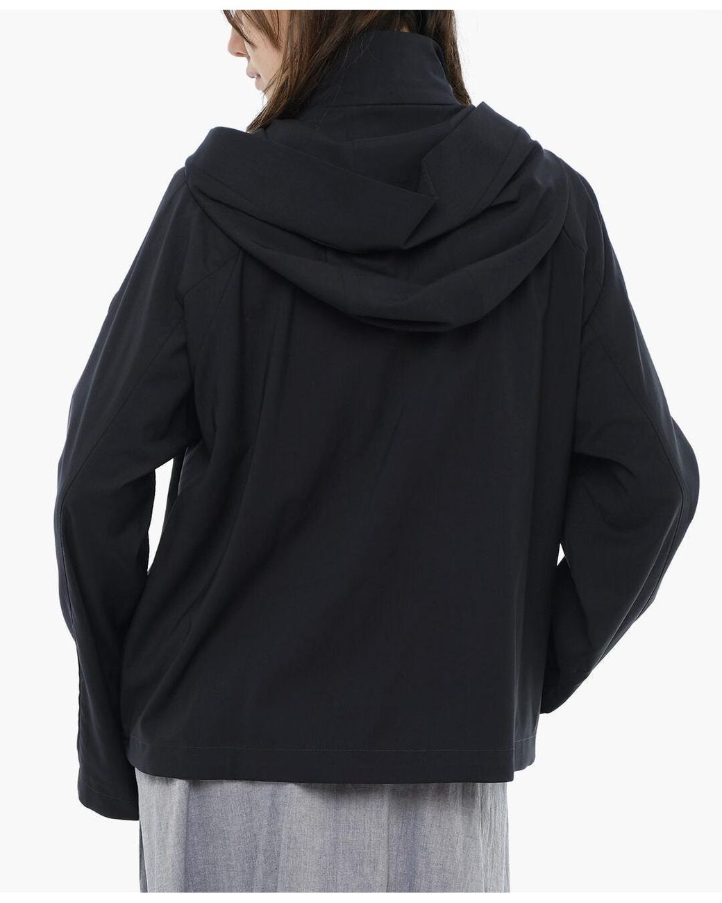 Woolrich Blue Concealed Closure Jacket