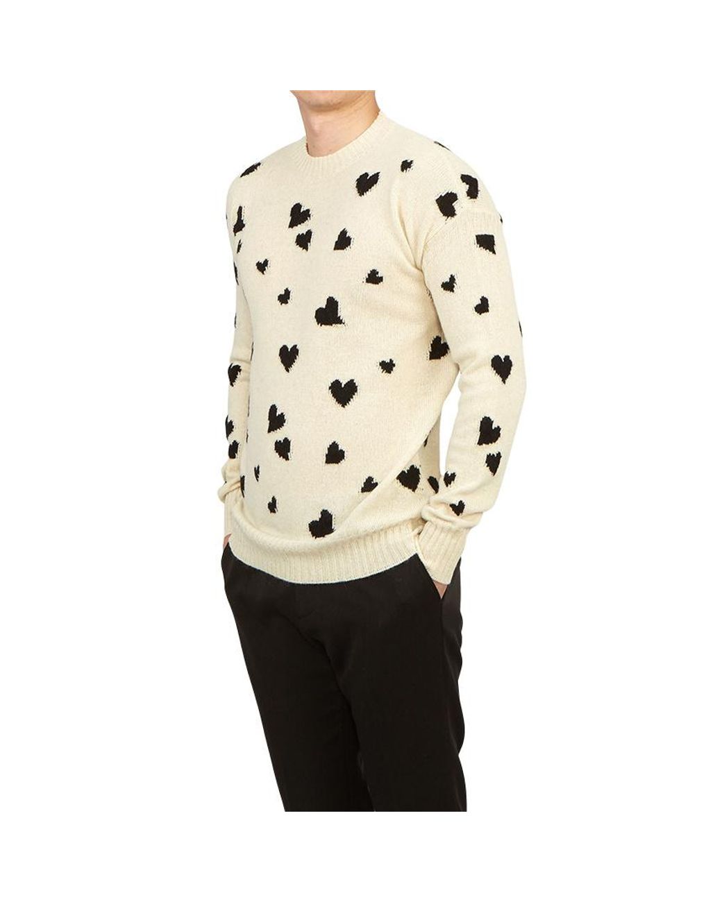 Marni Natural Long-Sleeved Sweater for men