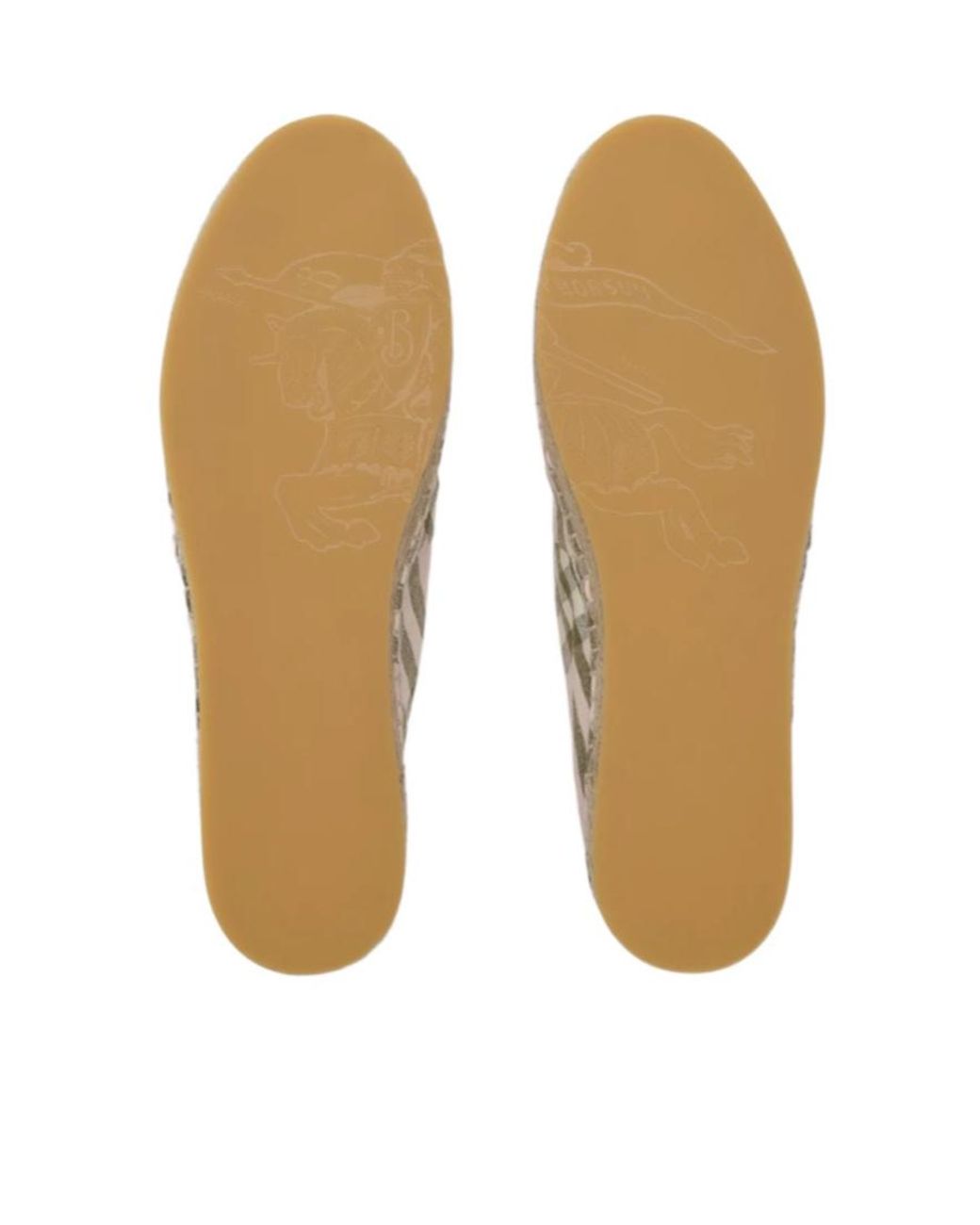 Burberry Natural Check Mews Espadrilles