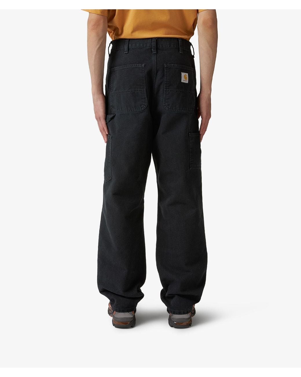 Carhartt Black Double Knee Trousers for men