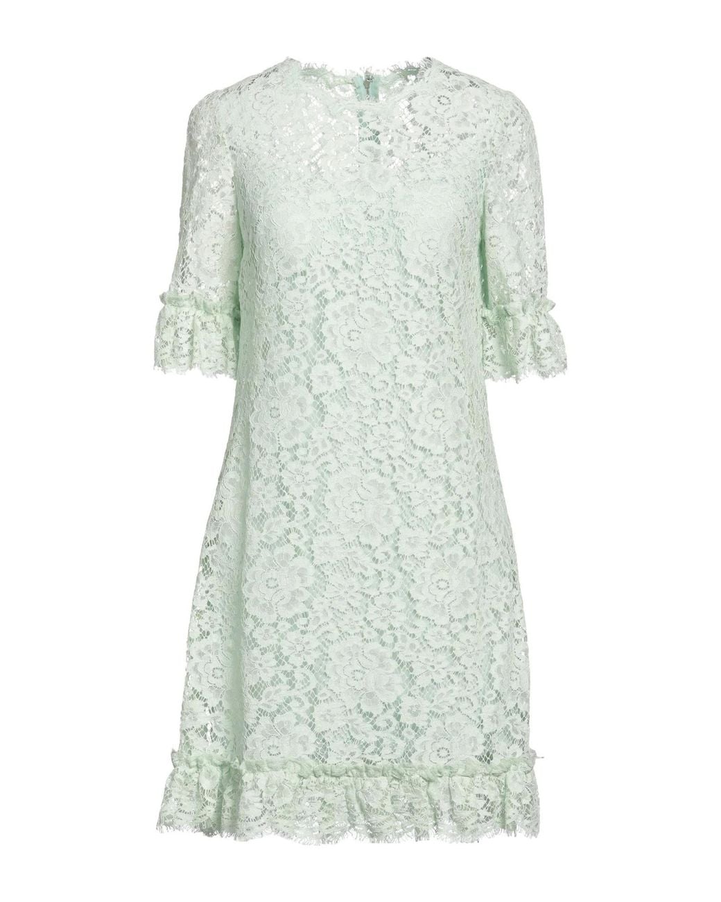 Dolce & Gabbana Green Short Dresses