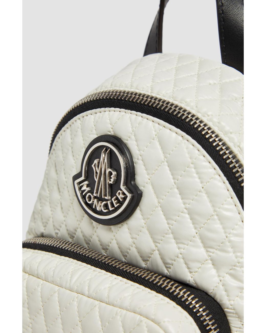 Moncler White Kilia Cross Body Bag