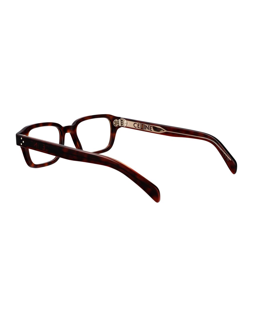 Céline White Full-Frame Non-Prescription Glasses