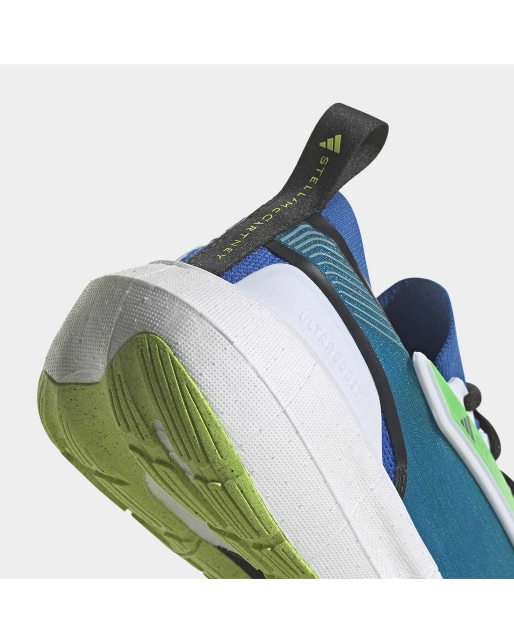Adidas By Stella McCartney Blue Lace-Up Sneakers