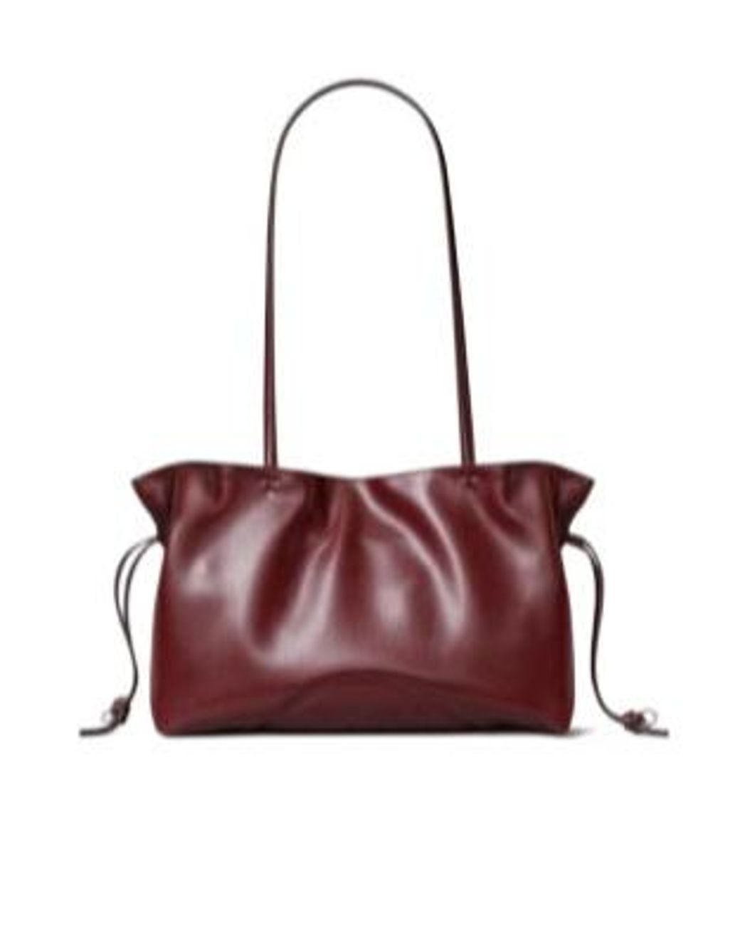 Tory Burch Red Ella Small Tote Bag