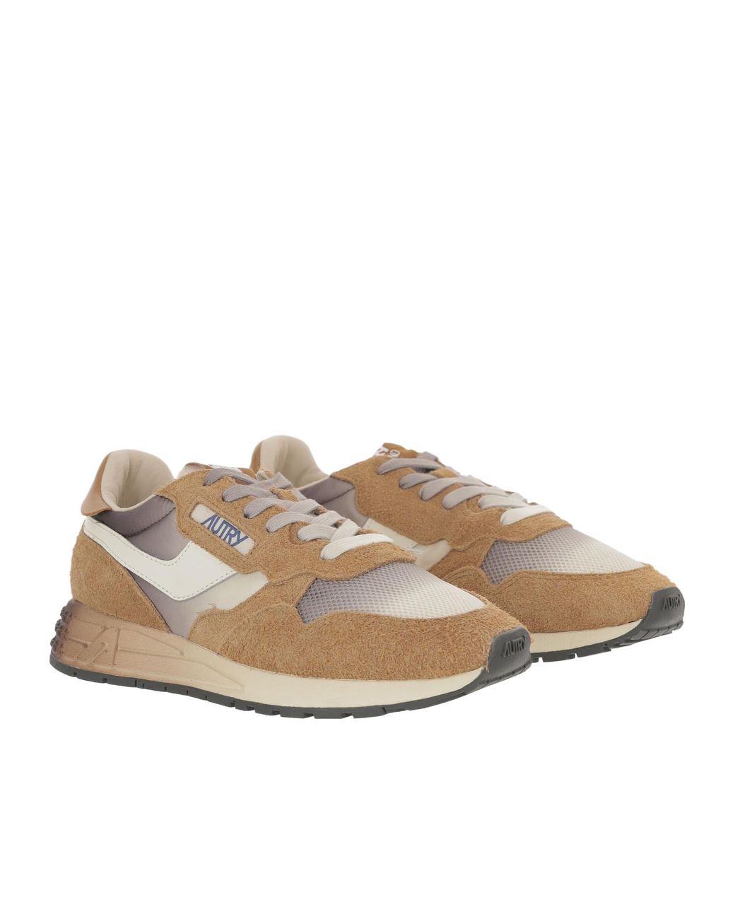 Autry Natural Color Block Reelwind Sneakers for men