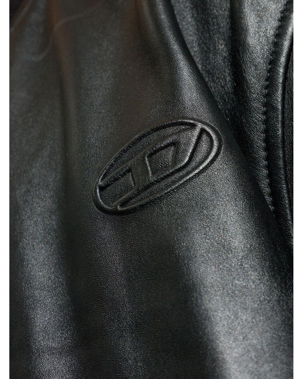 DIESEL Gray L-Type Bomber Jacket for men