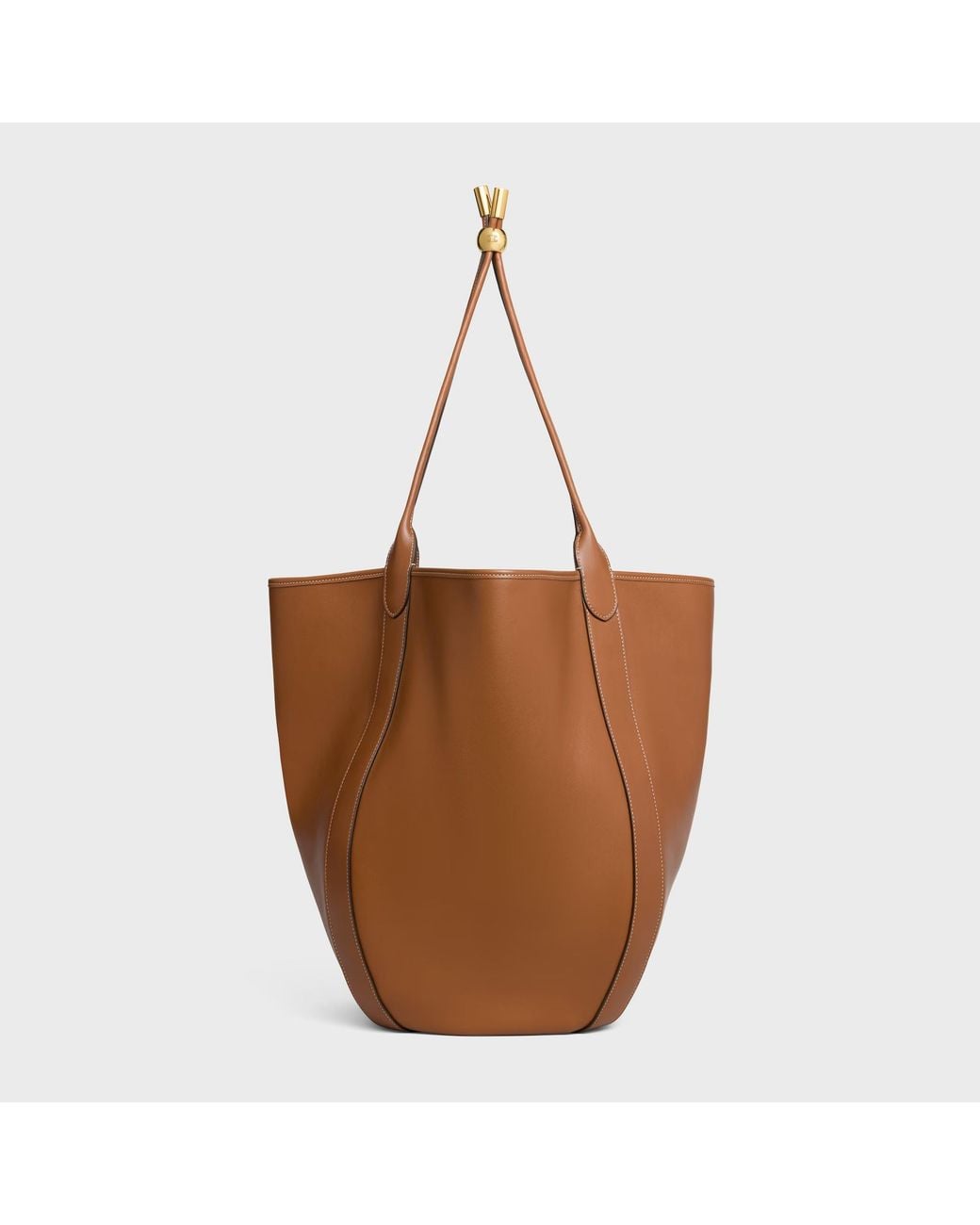 Céline Brown Drop Bucket