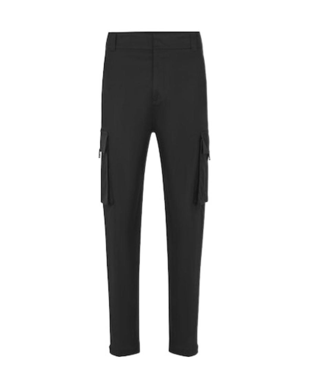 Dior Black Homme Zip Detailed Cargo Pants for men