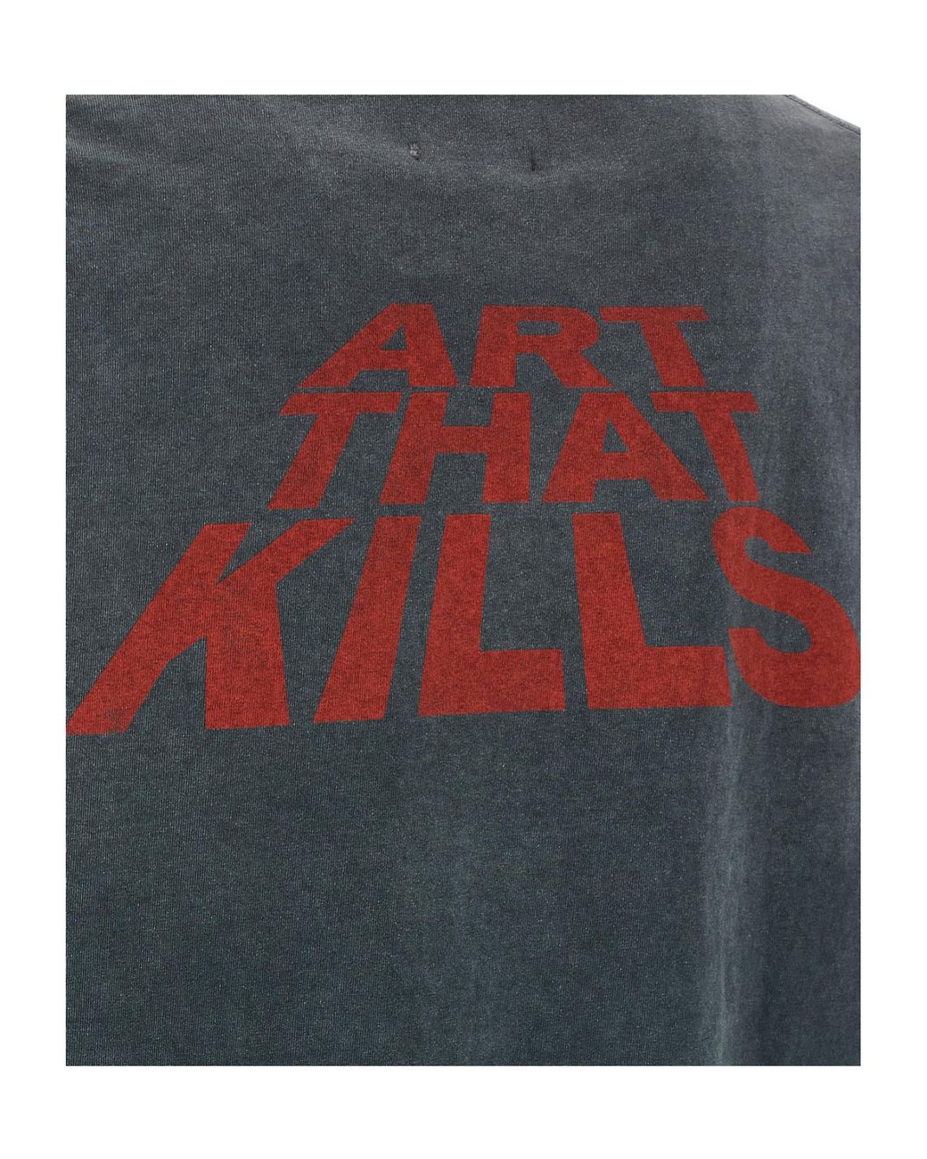 GALLERY DEPT. Black Skeleton Beach Graphic T-Shirt for men