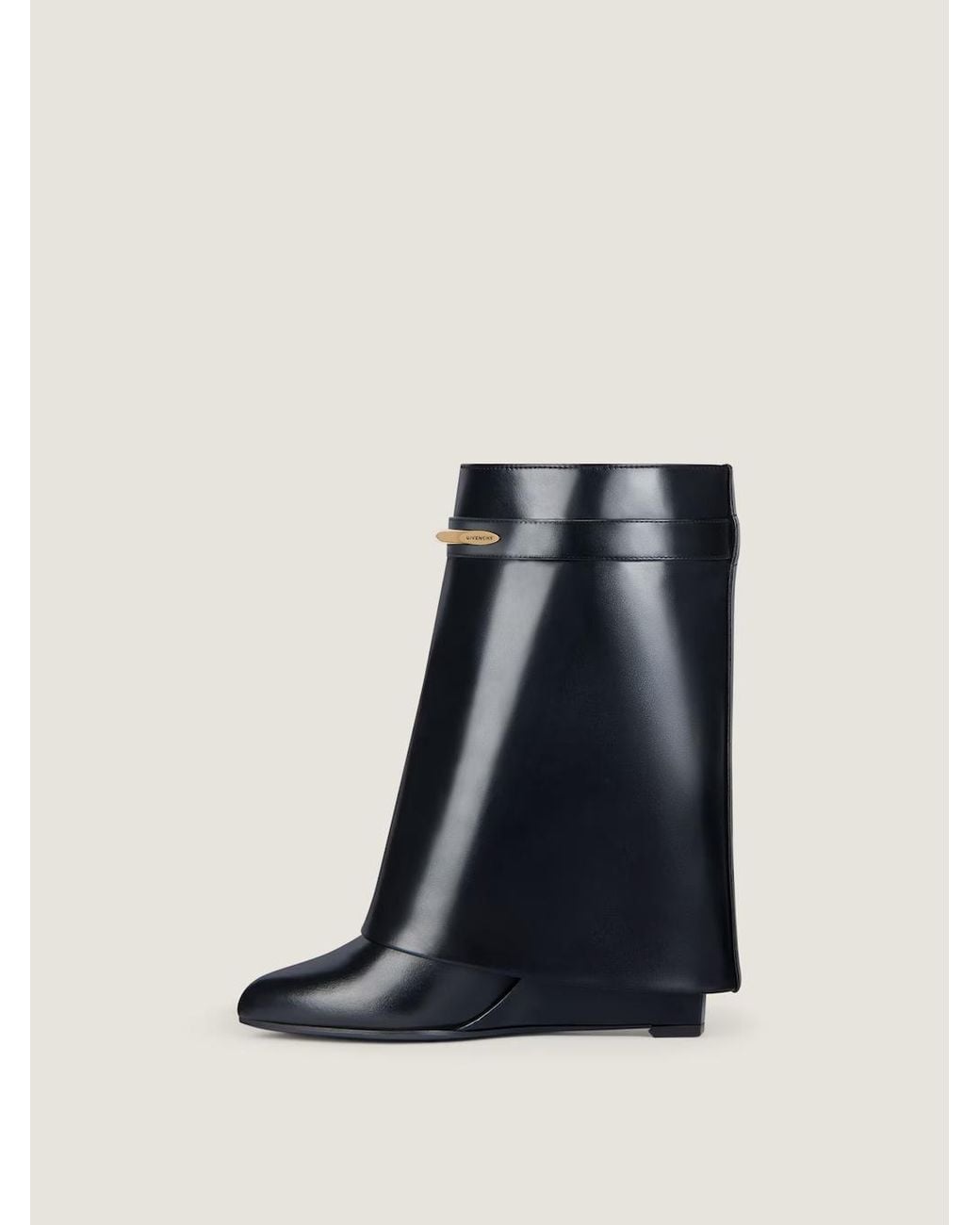Givenchy Black Shark Ankle Boots