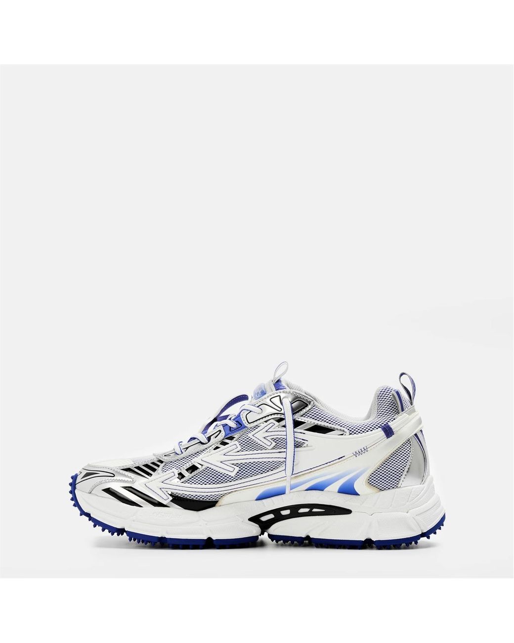 Off-White c/o Virgil Abloh White Round Toe Lace-Up Sneakers for men