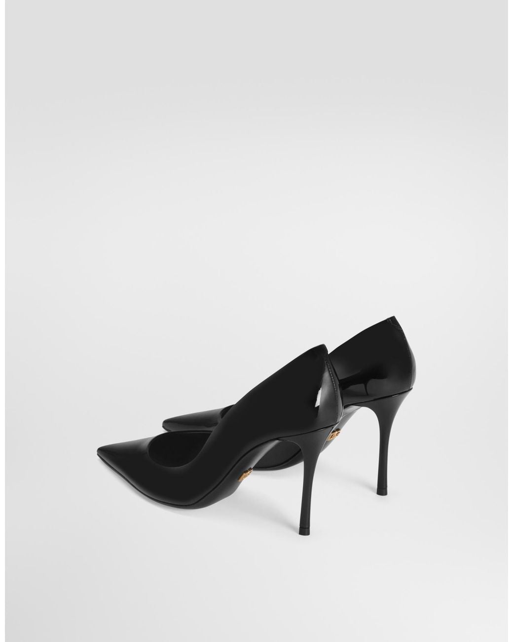 Dolce & Gabbana Black Pointed Toe Pumps