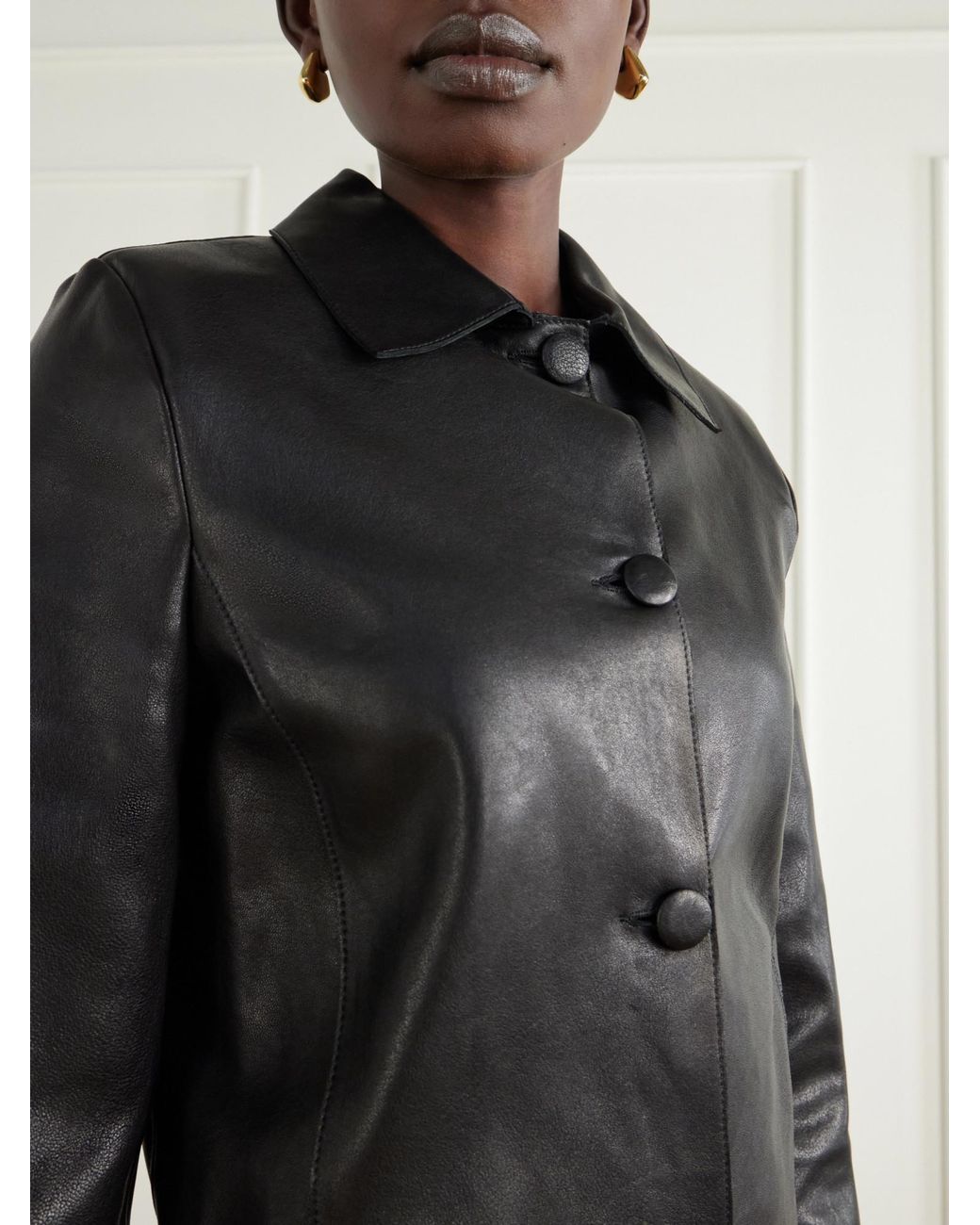 Nour Hammour Black Long-Sleeved Jacket