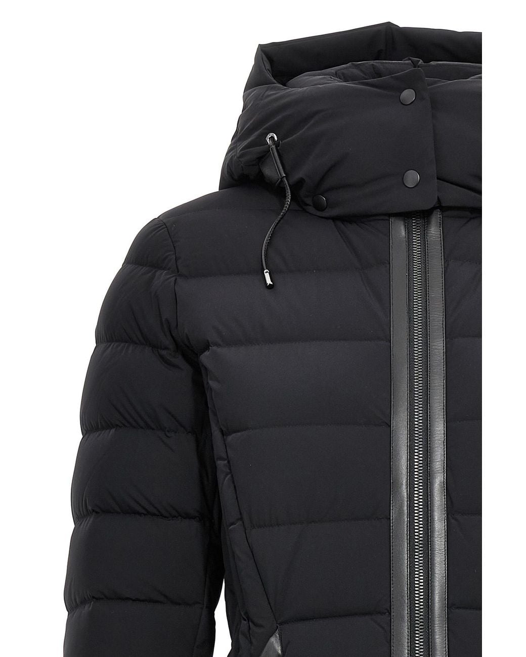 Mackage Black Farren Quilted Hooded Coat