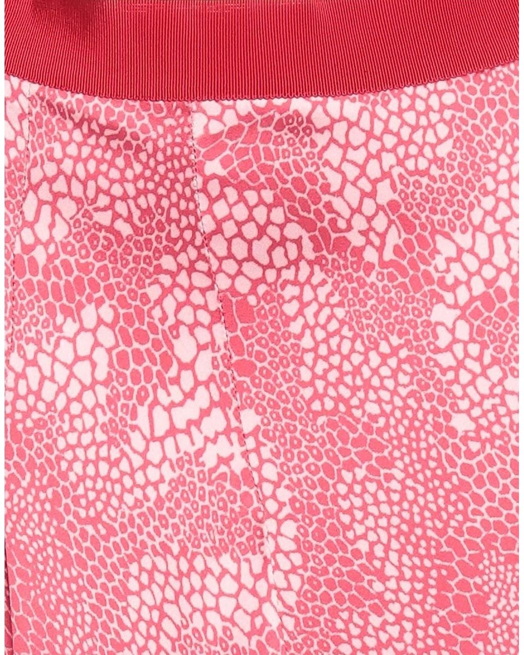 Isabel Marant Pink Twotone Satin Midi Skirt