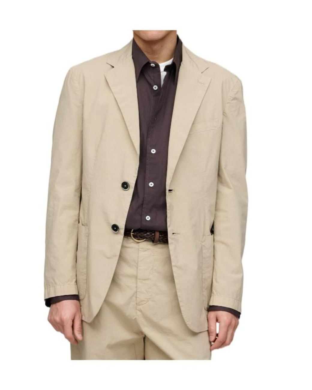 Barena Natural Borgo Pavion Button Blazer for men
