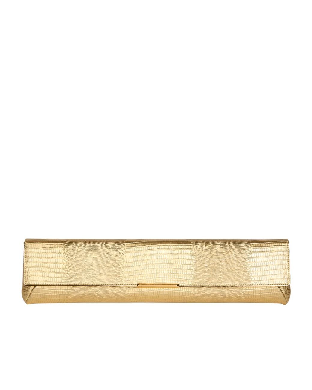 Balmain Natural Long Clutch Bag