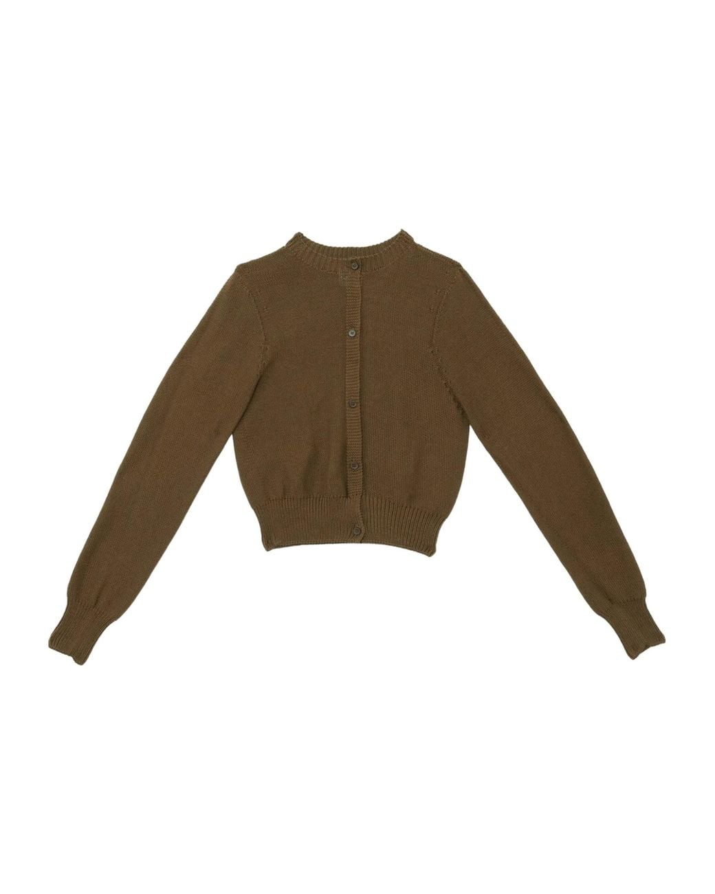 Baserange Brown Long-Sleeved Knitwear