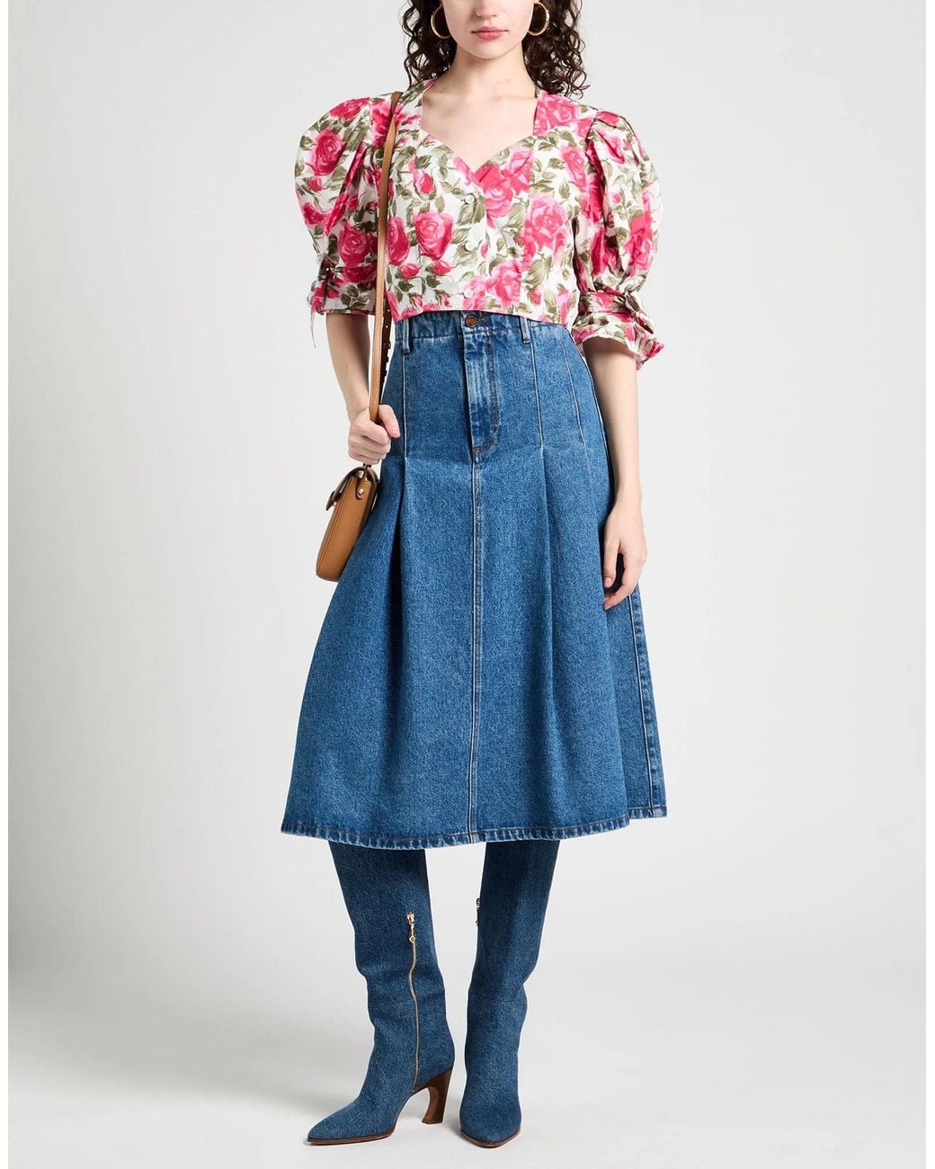 Chloé Pink Floral Shirt