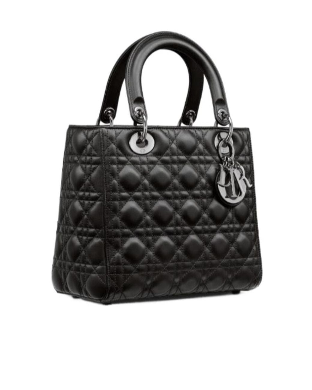 Dior Black Medium Lady Handbag