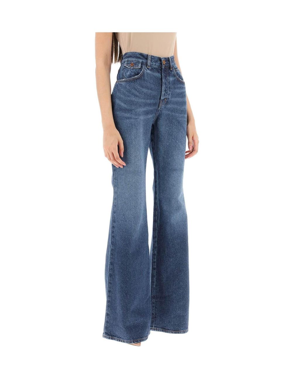 Chloé Blue Chloé Merapi Flared Jeans