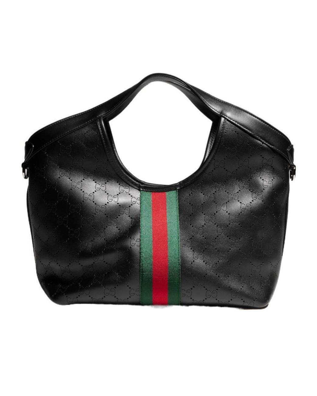 Gucci Black Giglio Small Tote Bag