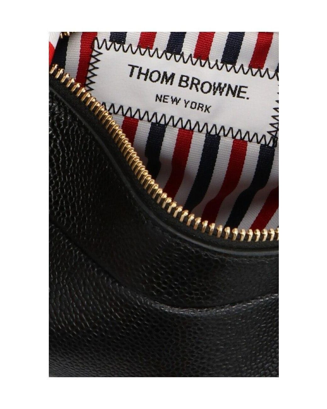 Thom Browne Black Mini Hector Bag