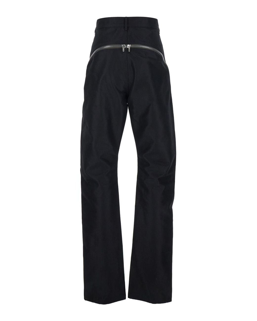 Rick Owens Black Bolan Banana Straight Leg Pants for men
