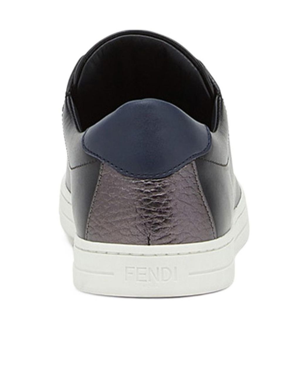Fendi Blue Logo Casual Sneakers