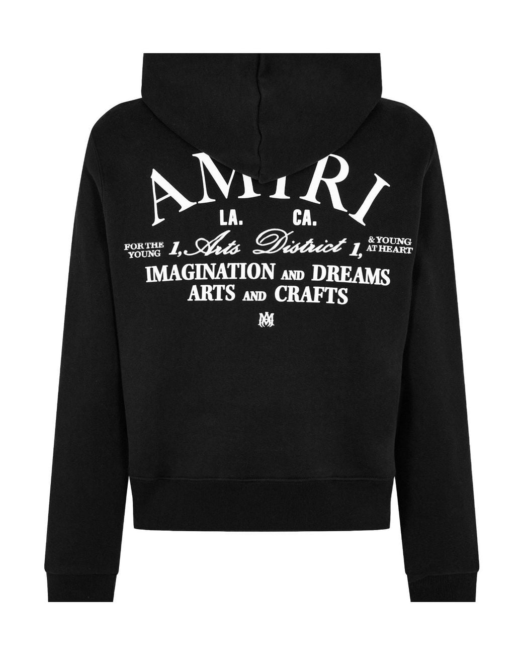 Amiri Black Art District Hoodie for men
