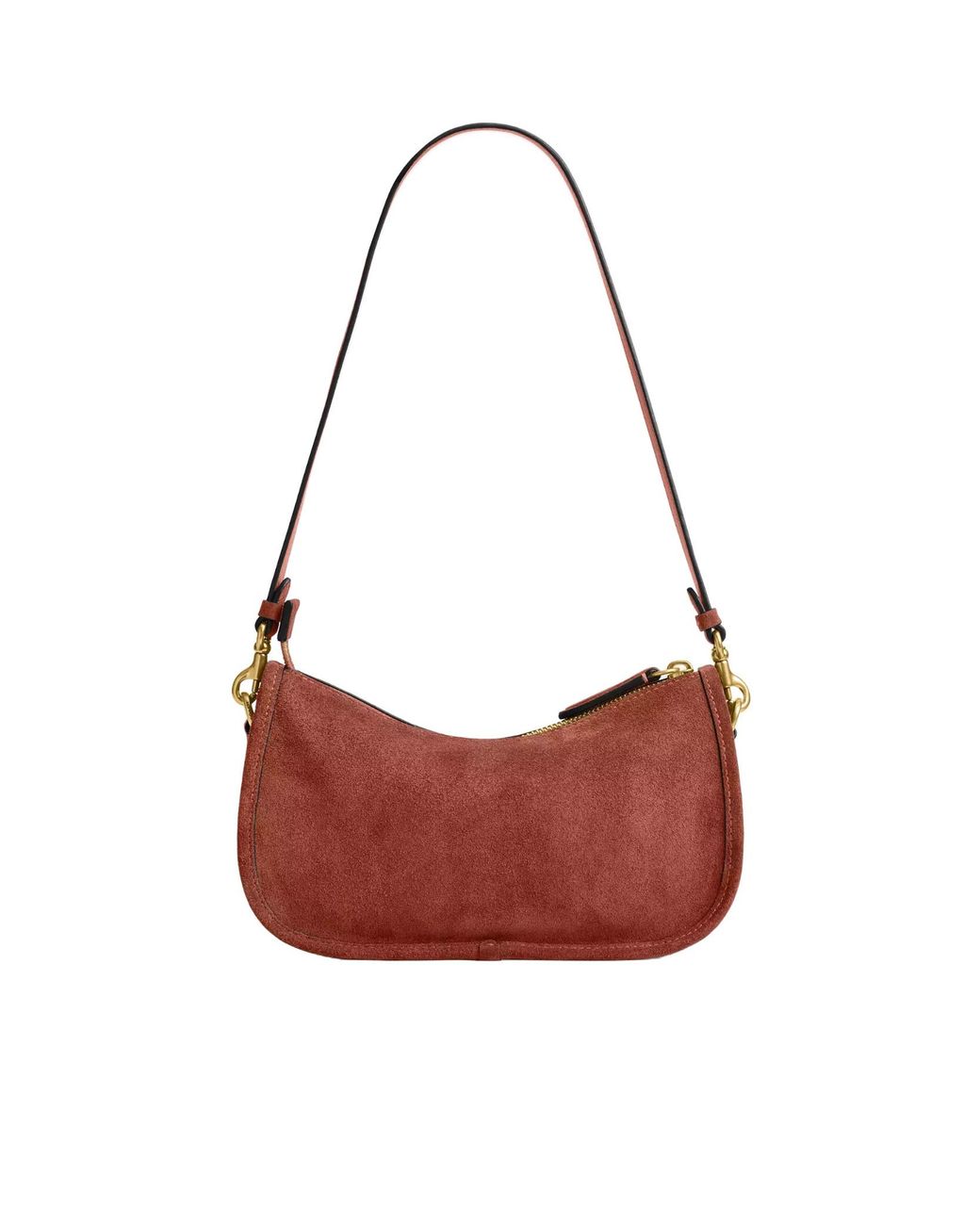 COACH Red Waverly Chain Strap Shoulder Bag