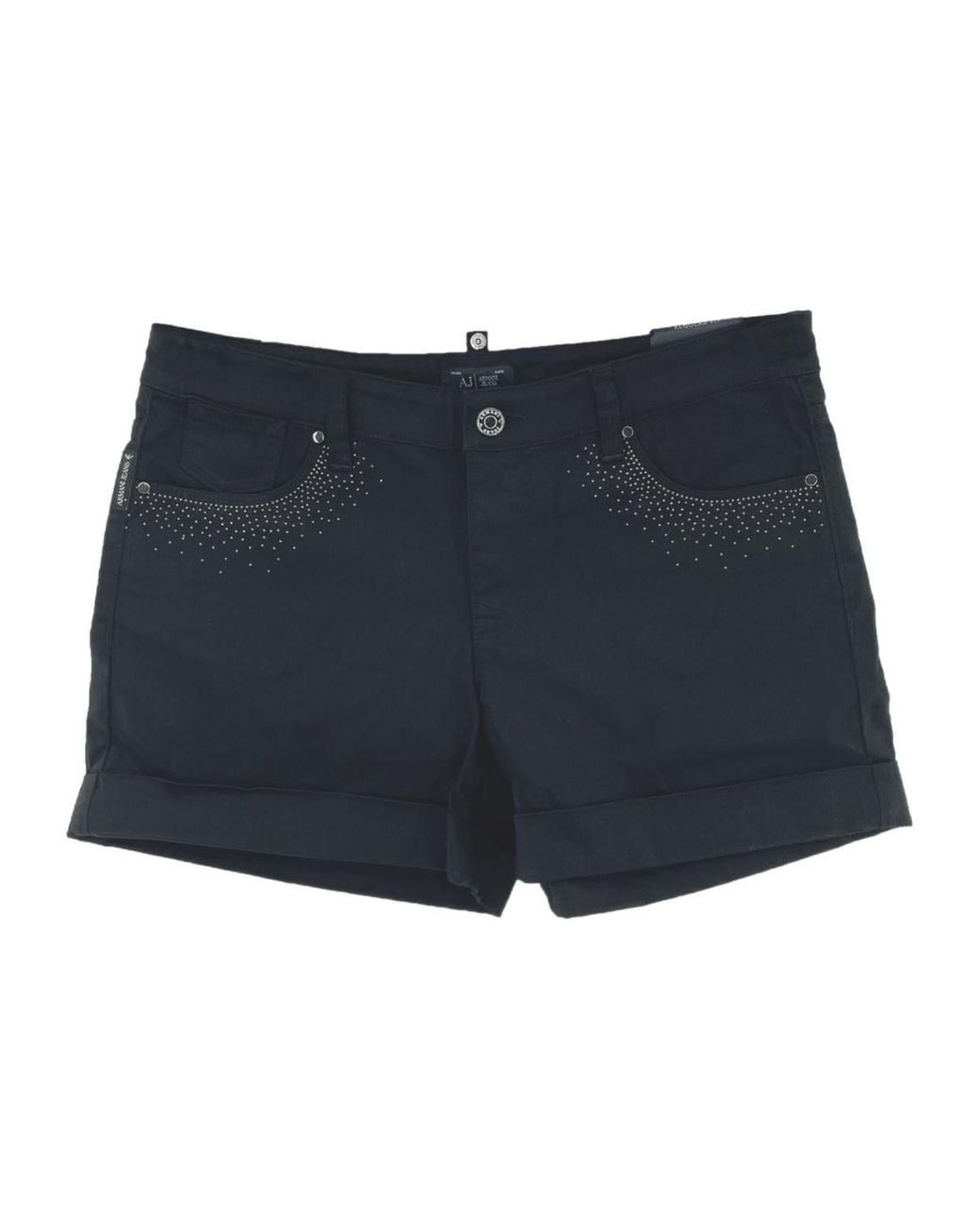 Armani Jeans Blue Logo Denim Shorts