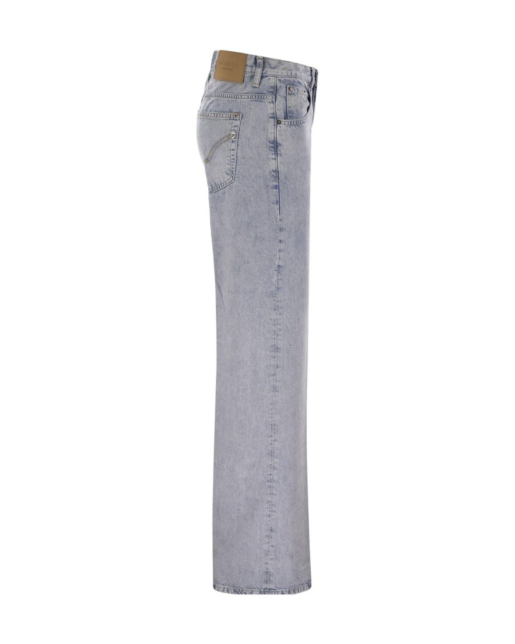 Dondup Gray Straight Leg Jeans