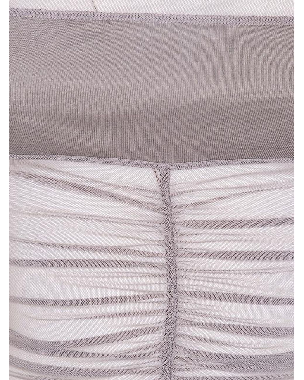 Rick Owens Brown Temple Long-Sleeve Top