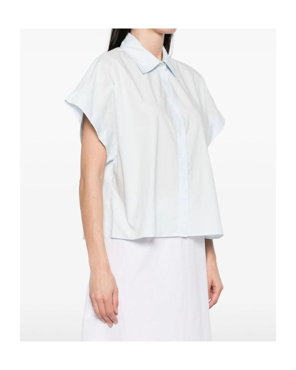Forte_forte White Short Sleeve Shirt