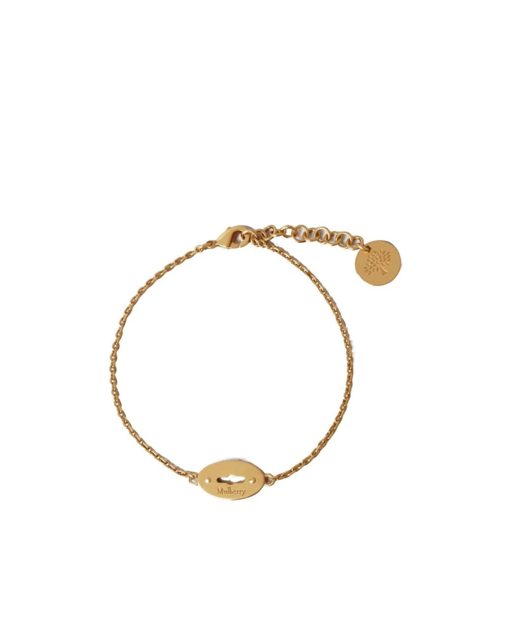 Mulberry Metallic Bijoux Chain Bracelet